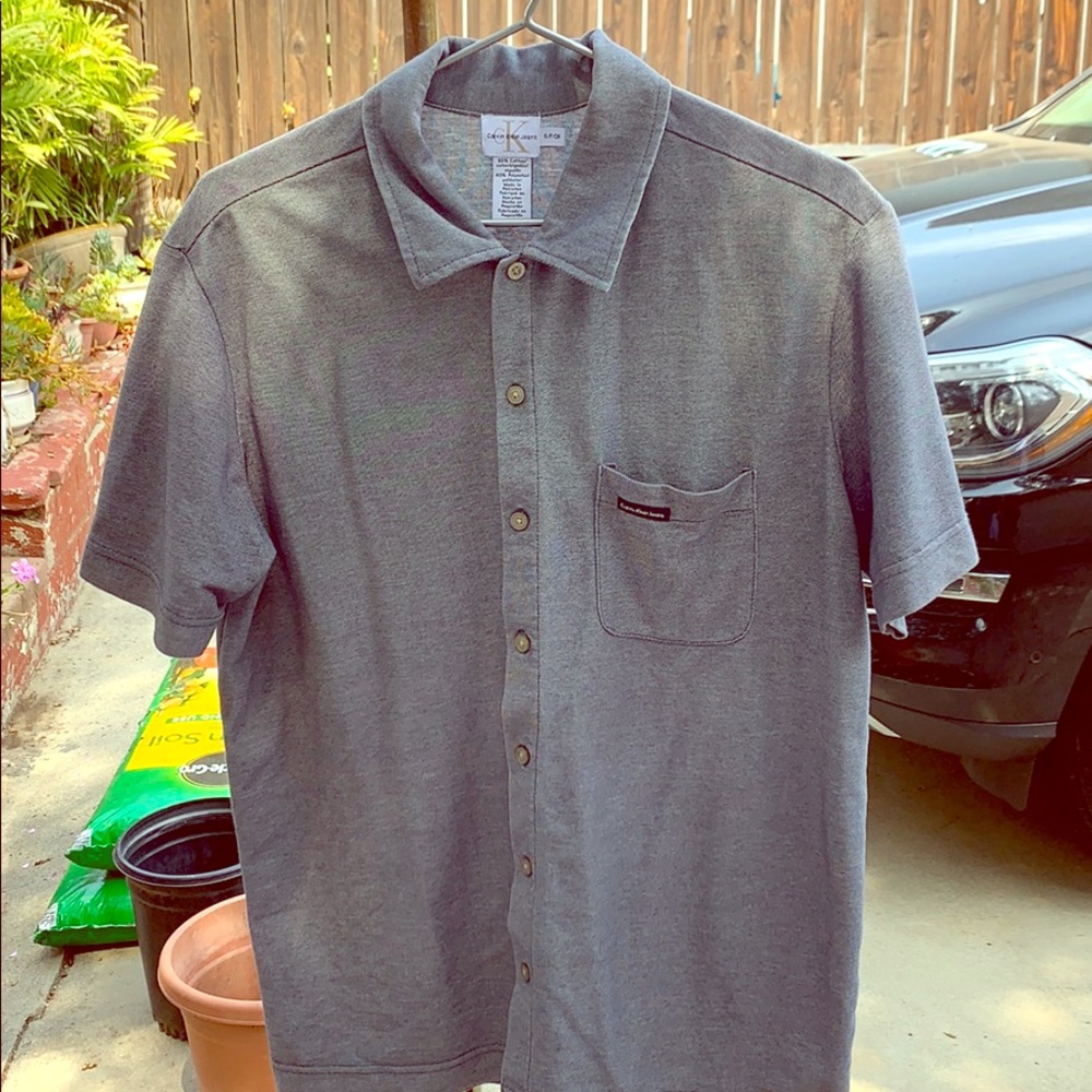 Men’s size S Calvin Klein Jeans Button up Polo